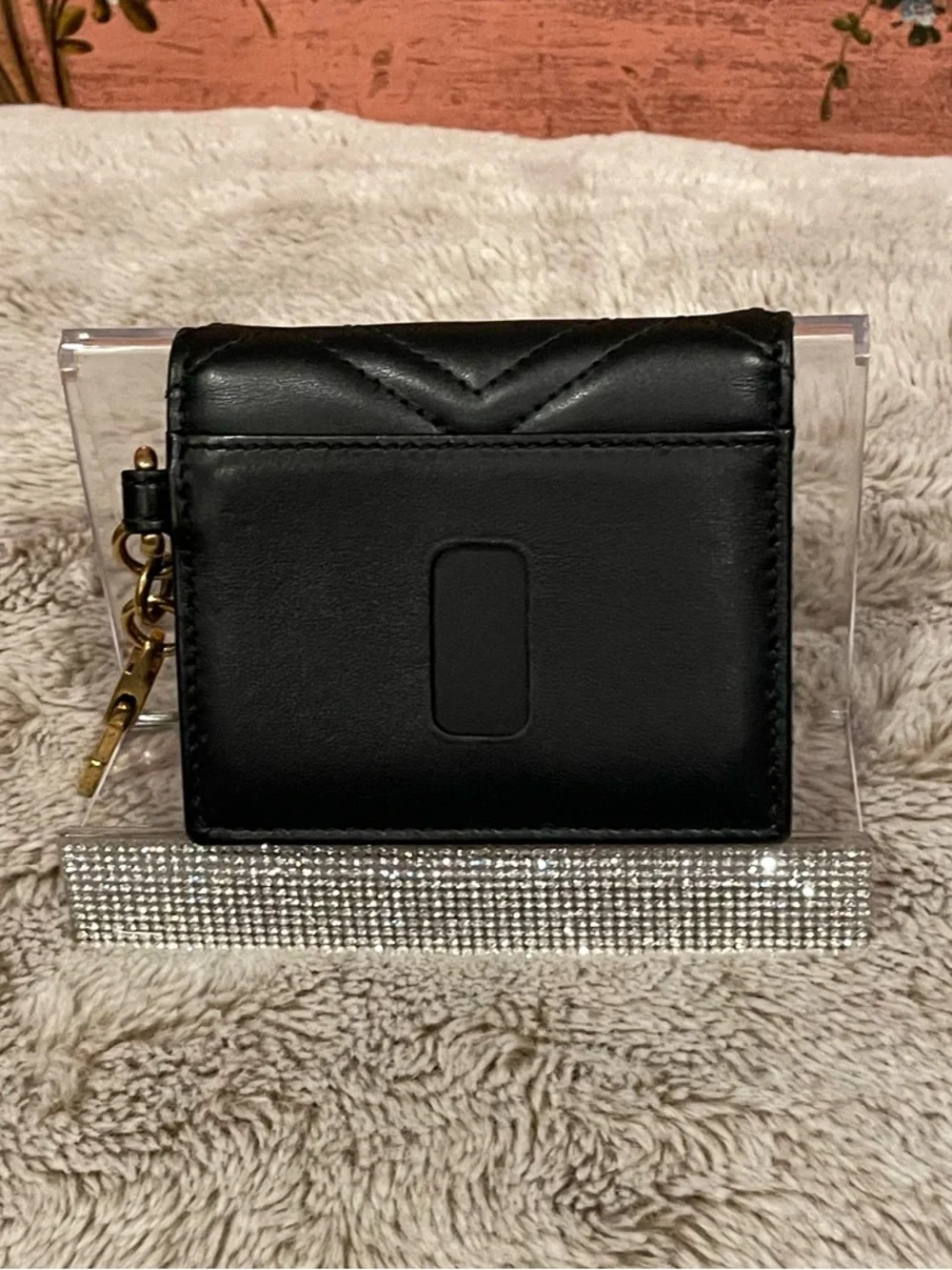 Gucci GG Marmont Card Holder Black Calfskin - Picture 3 of 7